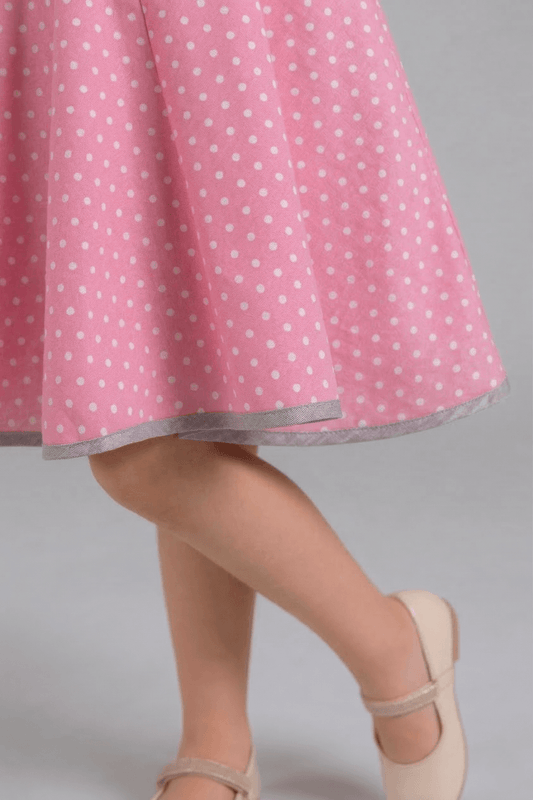 dotted dress