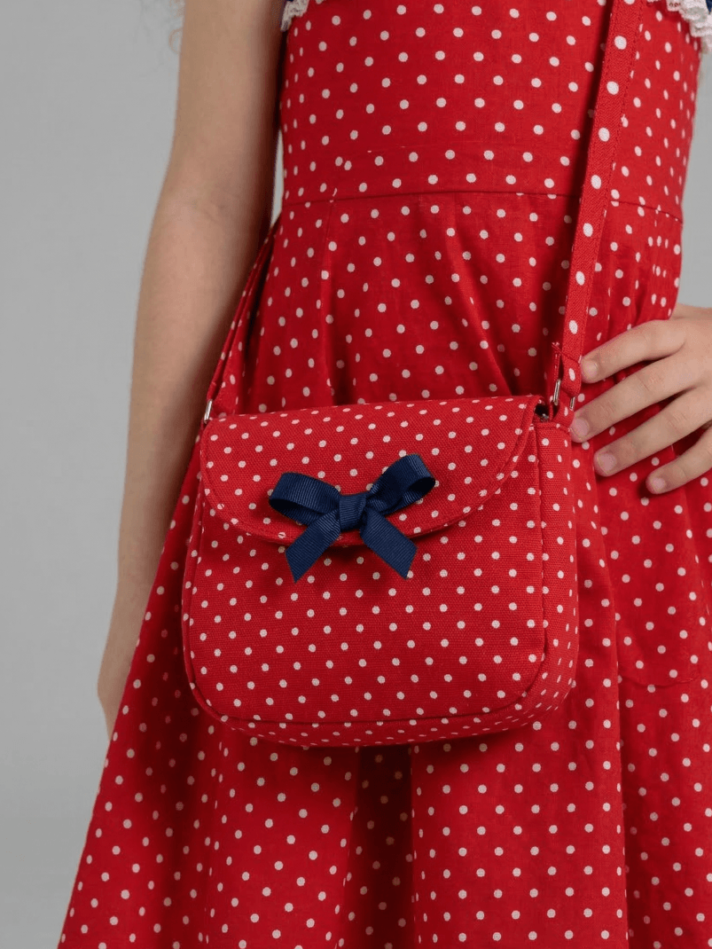 dotted dress
