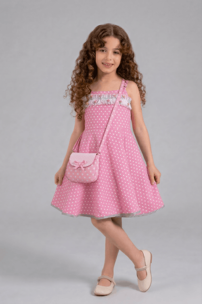 dotted dress