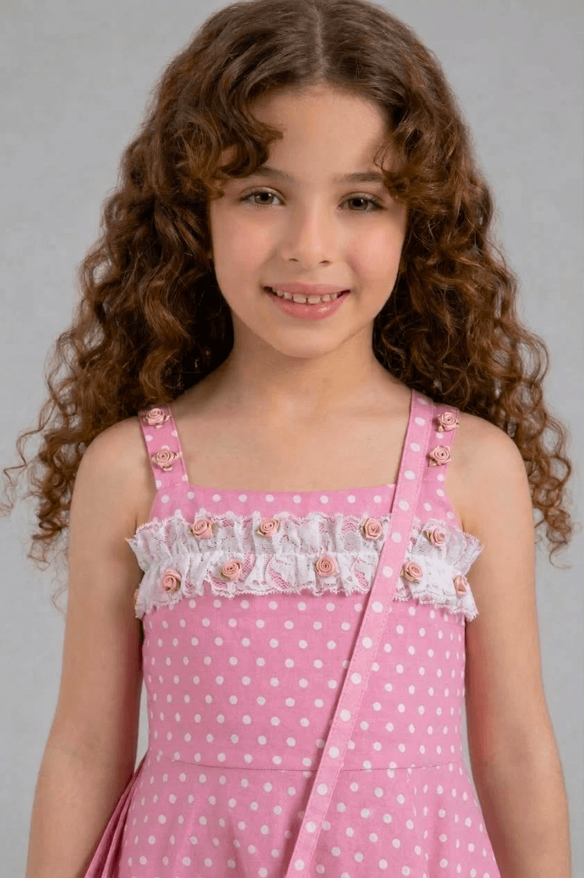 dotted dress