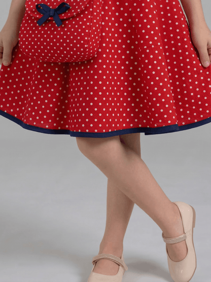 dotted dress