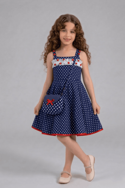 dotted dress