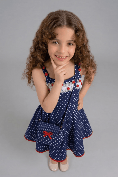 dotted dress