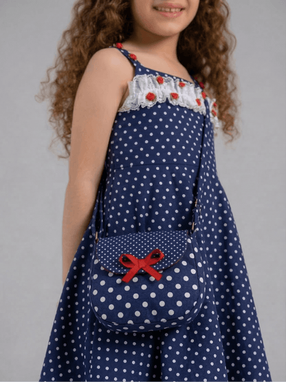 dotted dress