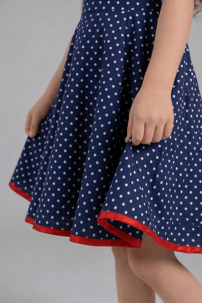 dotted dress
